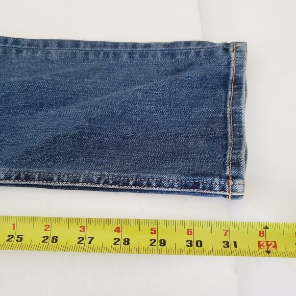 RAG & BONE Blue Distressed Skinny Jeans - Picture 11 of 11